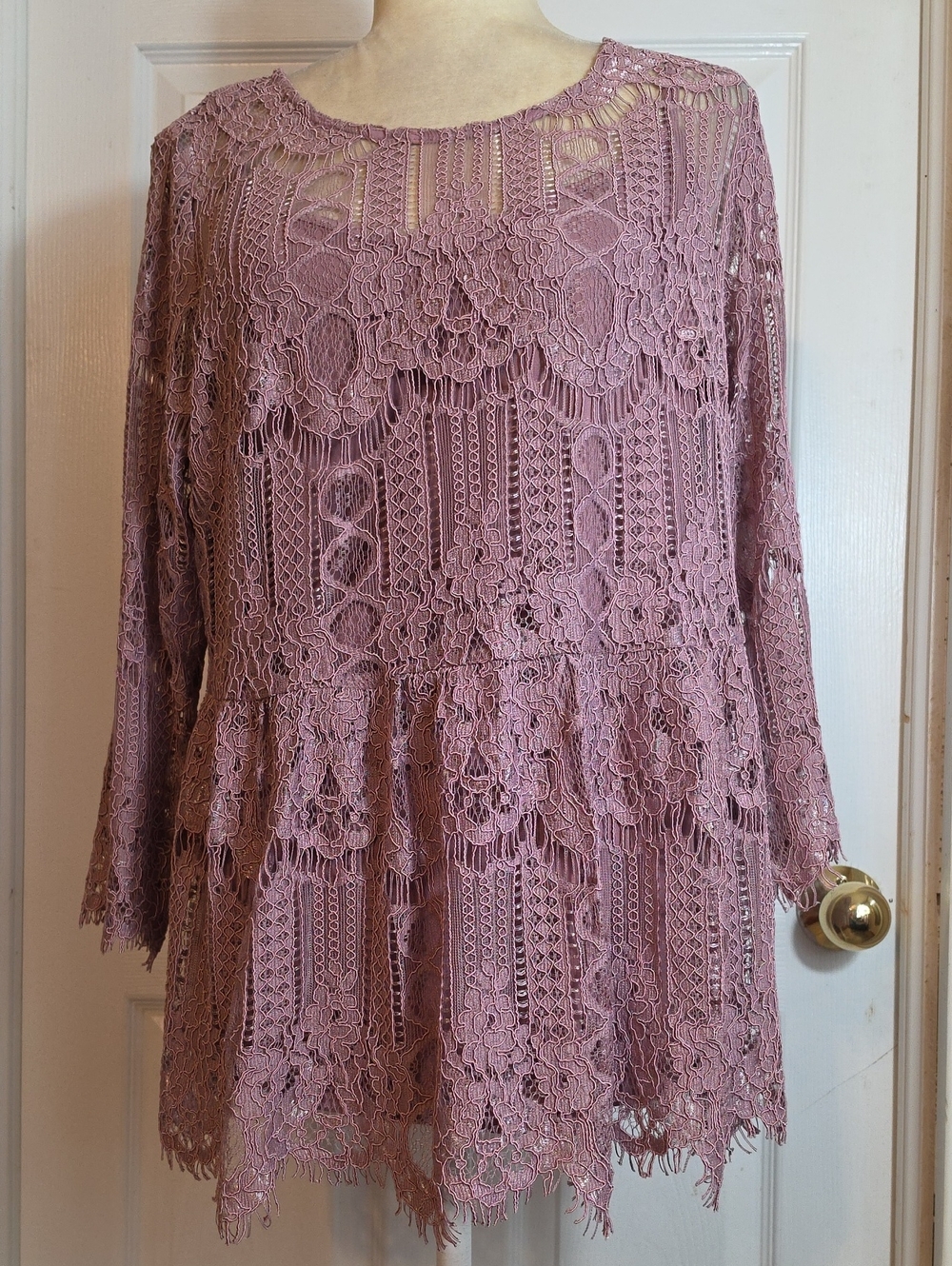 City Chick Lace Blouse